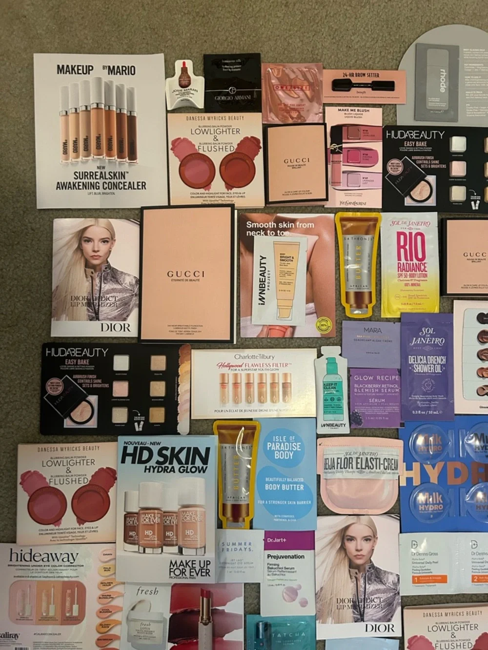 Large Lot 55+ Piece High-End Sephora Beauty Samples - Picture 2 of 5